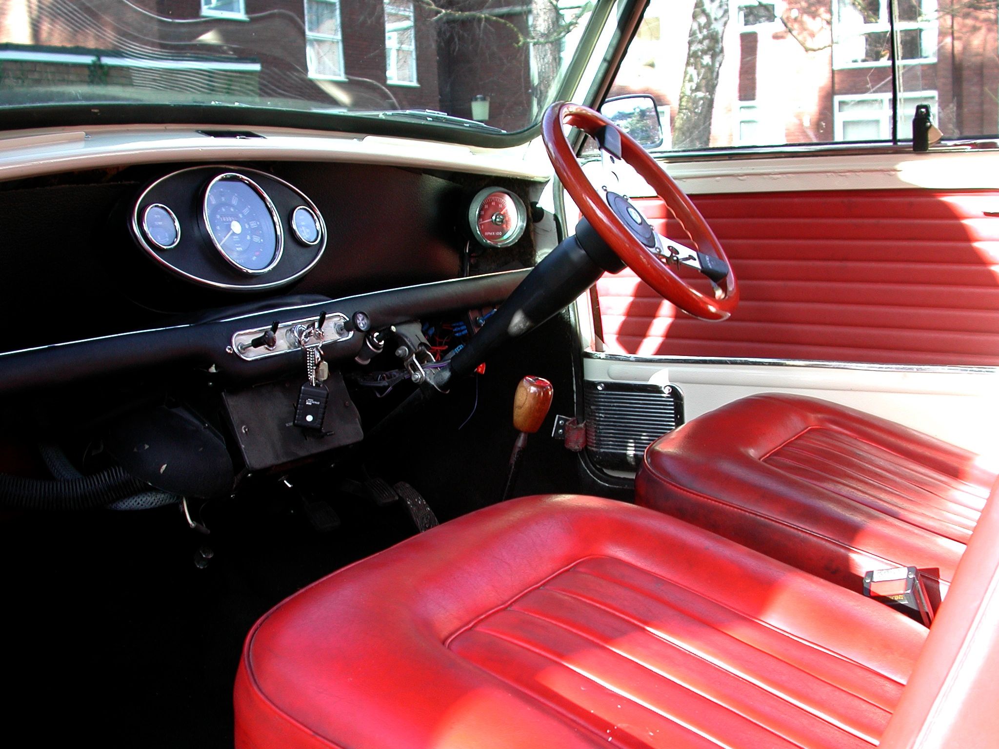 MINI Cooper S interior dashboard