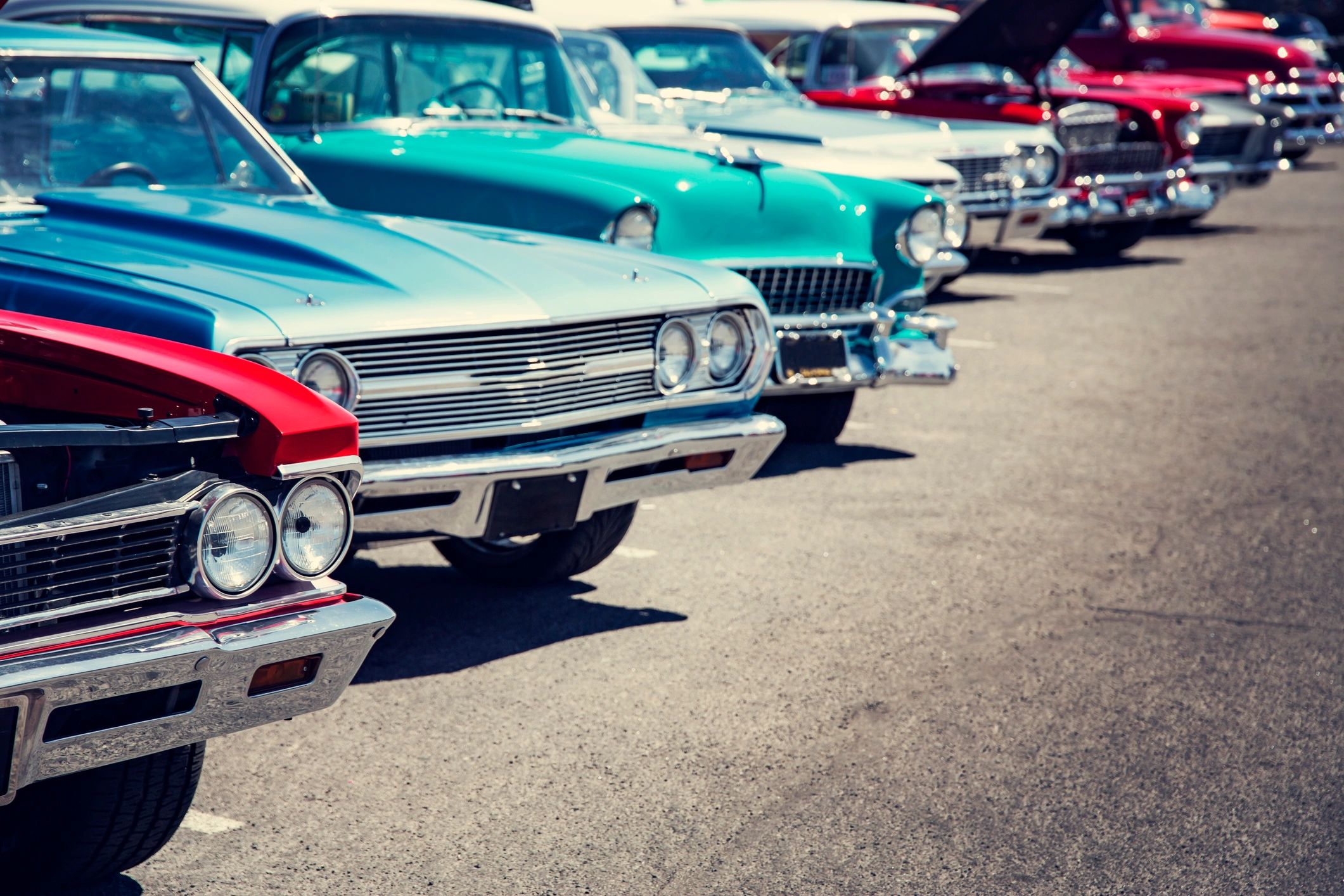 car enthusiast event classic cars
